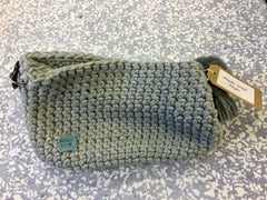 Grey Knitted Bag