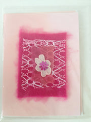 Felted Flower Greeting Cards