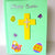 Card Happy Easter Eggs Green