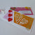 Pack of Two Valentine Gift Tags Orange