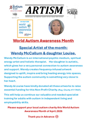 Wendy McCallum  - World Autism Awareness Artis of the Month 2026