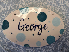 "George" plaque
