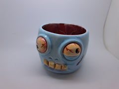 Blue Skull pot no lid