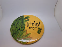 Hola Amigos plaque