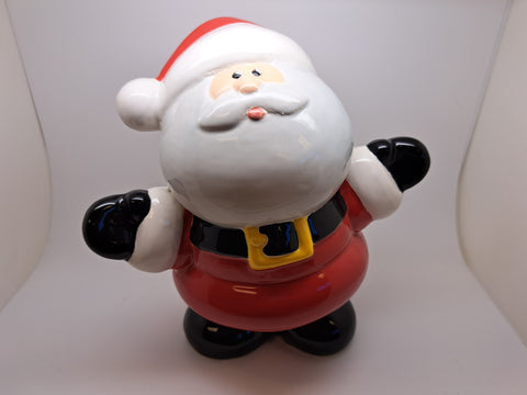 Large ceramic Father Christmas