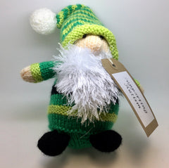 Knitted Green Santa