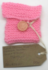 Hand Knitted Purse / Pouch
