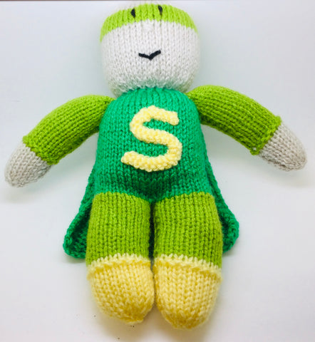 Knitted Super Hero Character