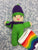 Knitted Rainbow Dolls