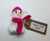 Knitted Christmas Snowman - Various Colours