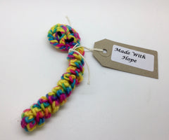 Sensory Fabric Worm Toy