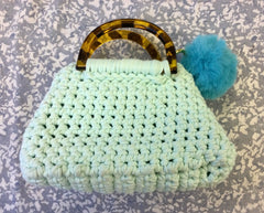 Light Green Knitted Bag