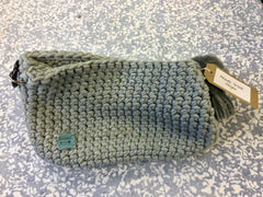 Grey Knitted Bag