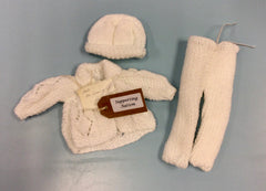 Knitted Trouser Suit To Fit A Doll