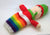 Knitted Rainbow Dolls