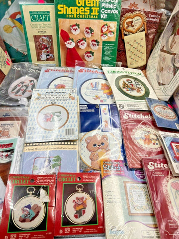 Various Cross-Stitch & Sewing Kits & Accessories