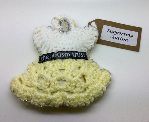 Crocheted Coat Hanger Angels