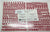 A sheet of alphabet and number stickers from Polly's Place, featuring red uppercase letters, numbers, and symbols on a white backing. A white product label is visible in the center with text including 'Polly's Place', 'Active Memories Collection', and 'Mini ABC-123 Segits'.