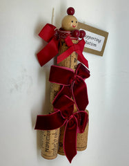 Large Cork Decoration - Person