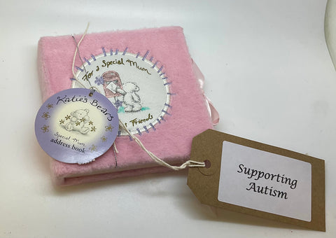 'Katie's Bears' Address Book 'To A Special Mum'
