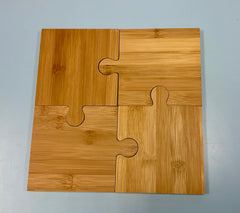 Wooden Jigsaw Puzzle Chopping Board