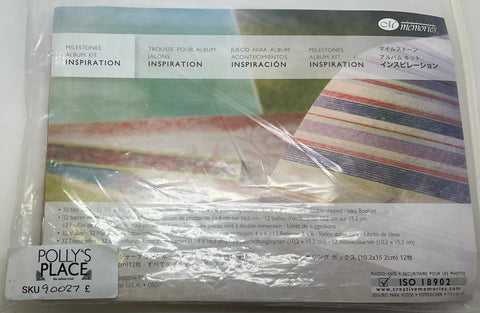 Scrapbook Supplies - Milestone Album Kits