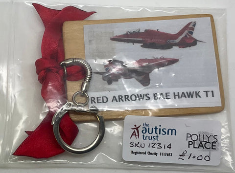 Wooden Keyrings Aircraft