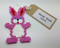 Hama Beads Easter Bunny Decoration