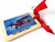 Keyring Wood Biplane Comper Swift