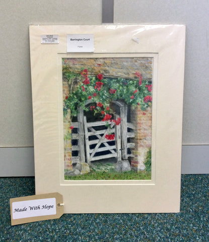 Barrington Court (unframed) - Pastel Picture