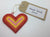 Hama Bead Heart Decoration
