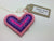Hama Bead Heart Decoration
