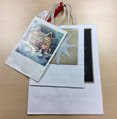 Hand Decorated Christmas Gift Bags - Quantity & Designs Vary