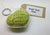 Crocheted Heart Keyring