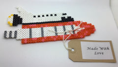 Hama Beads Space Shuttle Decoration