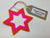 Hama Beads Pink Star