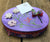 Hand crafted large Oval gift box with gift card