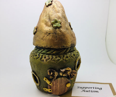 Powertex Model Fairy House - Different sizes and designs
