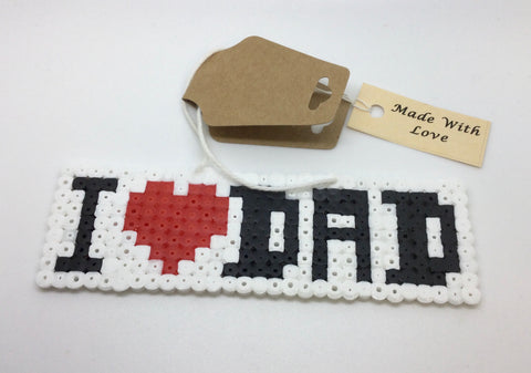 Hama Beads Dad Hanging Decoration