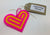 Hama Bead Heart Decoration