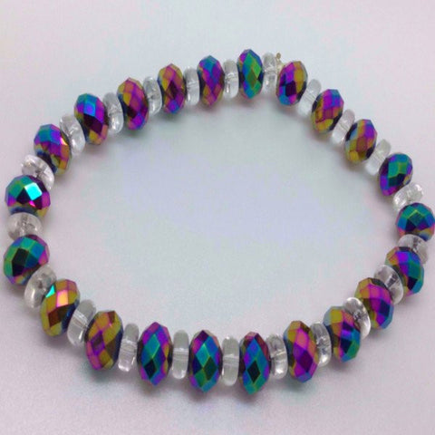 Rainbow Crystal Bracelet