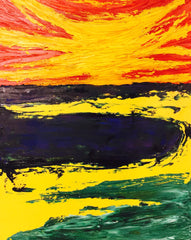 Painting 20 x 16 Body of Water