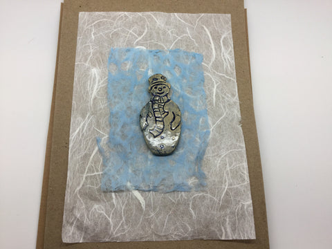 Snowman Greetings Card