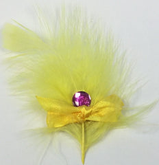 Feather Ribbon Brooch