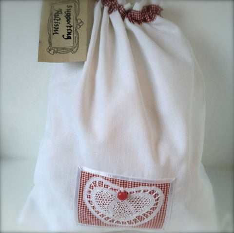 Linen Drawstring Bags