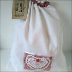 Linen Drawstring Bags