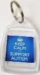 Keyring Keep Calm Support Autism