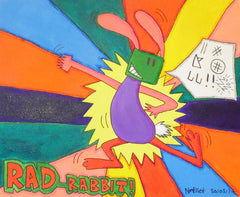 Acrylic Canvas Rad Rabbit