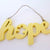 Wood Hope Hanging Colour Yellow