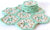 Table Coasters Mat Hexagon Green